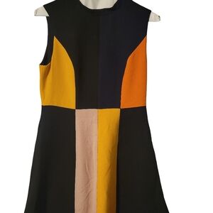Modcloth Multicolor Sleeveless Mini Dress